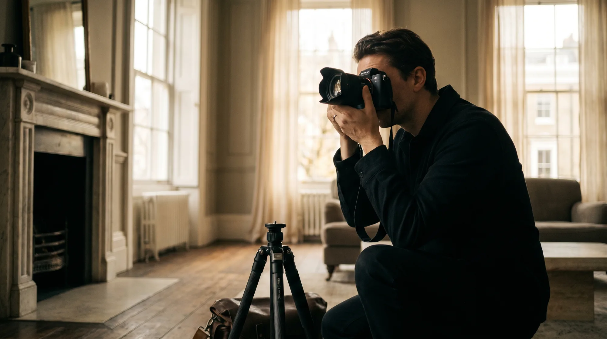 Listing photography and floorplans, shoot-ready in one visit